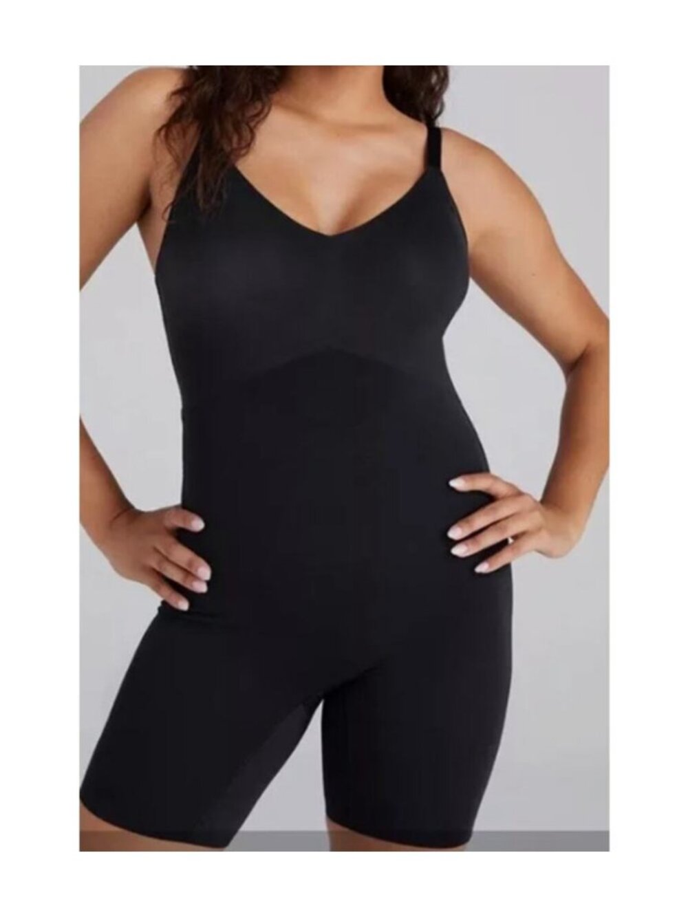 Honey Love BodySuit Mid Thigh Black XL NWOT